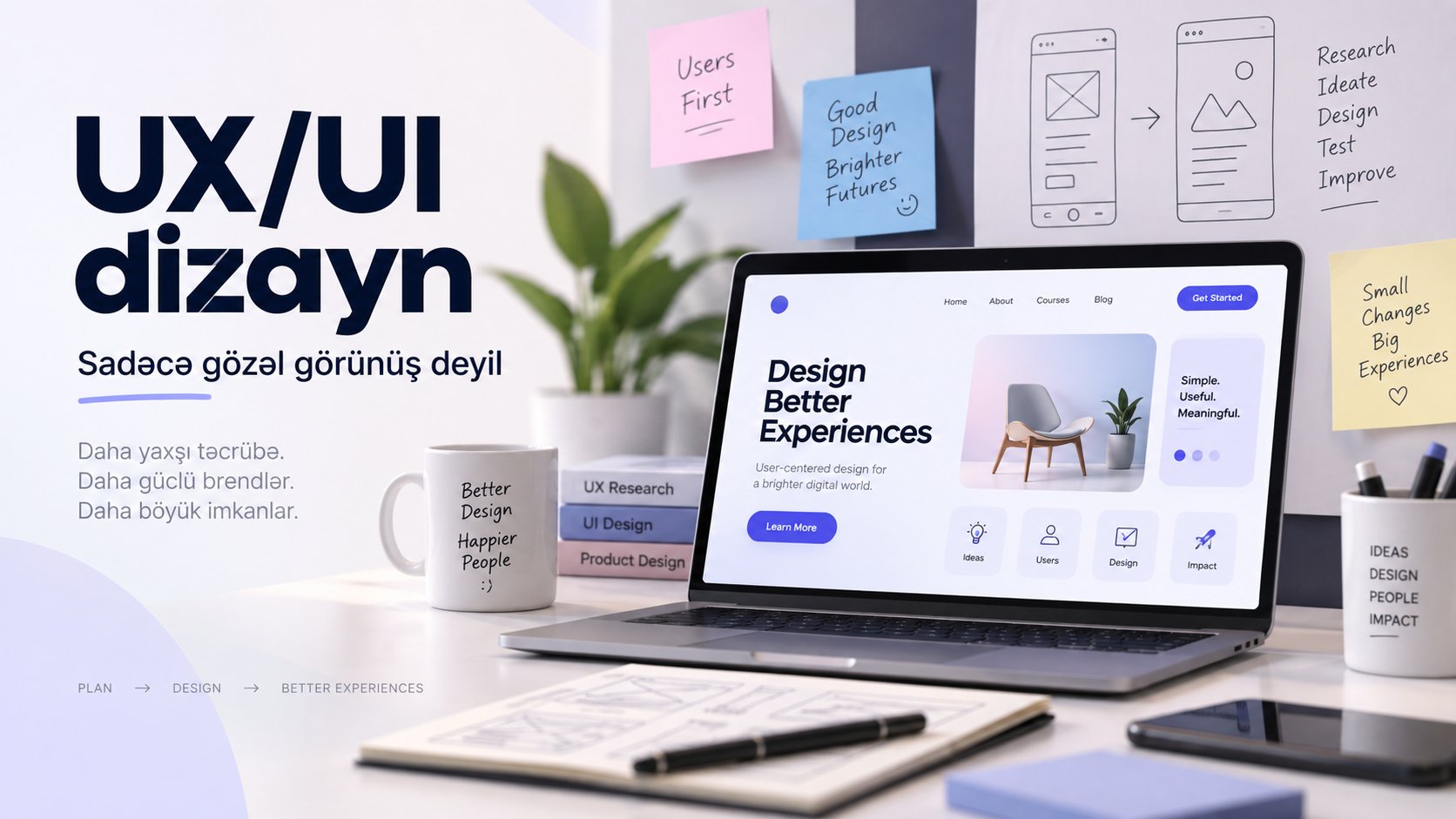 UX/UI Dizayn - Sadəcə gözəl görünüş deyil