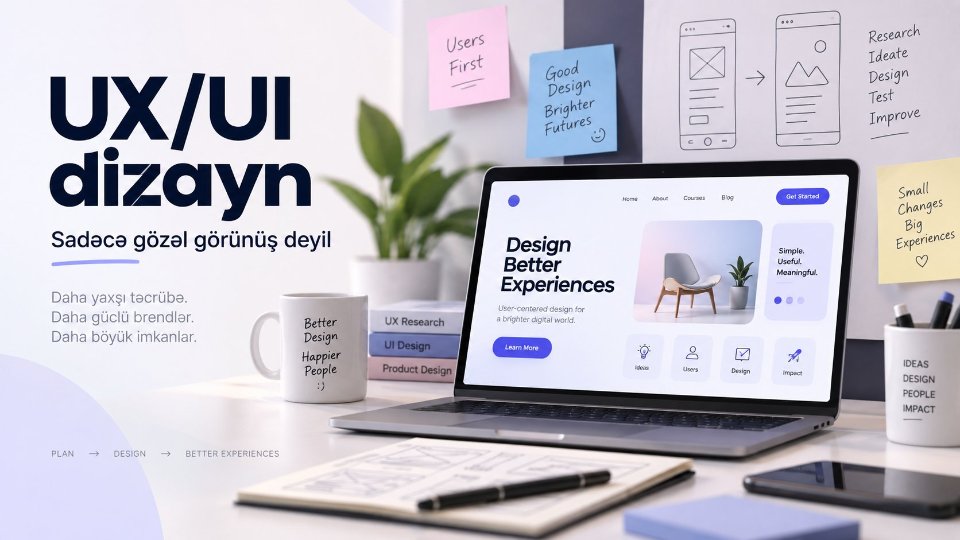 UX/UI Dizayn - Sadəcə gözəl görünüş deyil